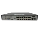 BOLIDE - BK-NVR16 - 16-Channel 4K H.265 NVR with 16-Port Built-in POE, Supports Up to 4K Cameras, 112Mbps Throughput, 4K Output, HDMI, VGA, 1 Hard Drive Bay Up to 12TB, NDAA Compliant, iPac AI Enabled
