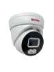 BOLIDE - BN8019FC - H.265 5MP 2.8mm Fixed Lens IP67 Full Color Camera, Color At Night Warmlight Up to 82 Feet, Built-in Microphone POE, 12VDC, iPac AI Enabled with Facial Recognition System, NDAA Compliant, White Housing