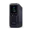 CYBERPOWER - BRG1500AVRLCD2 - 1500VA/900W Line Interactive UPS, Mini-tower, 12 Outlets, AVR, LCD, USB Charging, 5 Yr Warranty