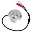 SPECO - CAMMICW - Weather Resistant Line Level Microphone/ Audio Pickup for Use with Camera