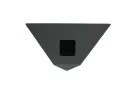 Ganz - CMC-25-HD - Corner Mount Camera 1080p AHD, Black Faceplate, 2.5mm Lens
