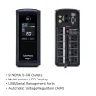 CYBERPOWER - CP1000AVRLCD - CyberPower 1000VA/600W Line-Interactive Ups AVR LCD 9 Outlets 3 Year Warranty 1080 Joules
