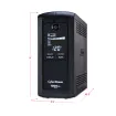 CYBERPOWER - CP1000AVRLCD - CyberPower 1000VA/600W Line-Interactive Ups AVR LCD 9 Outlets 3 Year Warranty 1080 Joules