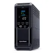 CYBERPOWER - CP1350AVRLCD3 - 1350VA/815W Line Interactive UPS, Mini-tower, 12 Outlets, AVR, LCD, USB Charging, 3 Yr Warranty