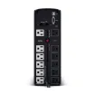CYBERPOWER - CP1350PFCLCD - 1350VA/880W Line Interactive UPS, Sine Wave, Mini-tower, 12 NEMA 5-15R Outlets, NEMA 5-15P Plug w/5 Ft Cord, AVR, LCD, Serial/USB, 3 Yr Warranty