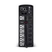 CYBERPOWER - CP1500PFCLCD - 1500VA/1000W, PFC Sine Wave Mini-tower UPS, 12 NEMA 5-15R, NEMA 5-15P, USB, Relay, SNMP, 3 Yr Wty