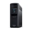 CYBERPOWER - CP1500PFCLCD - 1500VA/1000W, PFC Sine Wave Mini-tower UPS, 12 NEMA 5-15R, NEMA 5-15P, USB, Relay, SNMP, 3 Yr Wty