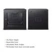 CYBERPOWER - CR12U61003 - 12U 19" Wall Mount Enclosure, 600mm wide, 600mm deep, hex perforated metal door, side panels, locking doors/side panels, black, 132lbs (60kg) loading capacity, 5 year warranty