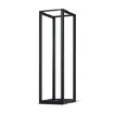 Cyber Power - CR45U40001 - 45U 19" 4-post Open Frame Rack, 600mm Wide, 22"-40" Depth Adjustable