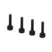 CYBERPOWER - CRA60003 - 3" heavy duty caster kit, 4 per pack, with 4x leveling feet and 2x stabilization plates, 5 year warranty