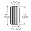 SECO-LARM - CS-PD438-PQ - Photoelectric proximity sensor. Diffused type, metal cylindrical threaded case 15cm max. sensing range, pigtail, 38mm body. Sold in quantities of 2 (price is for 1 pc).