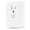 CYBERPOWER - CSB100W - 900 J, 125 V, NEMA 5-15P plug, 1 NEMA 5-15R, Limited lifetime warranty