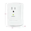 CYBERPOWER - CSB100W - 900 J, 125 V, NEMA 5-15P plug, 1 NEMA 5-15R, Limited lifetime warranty