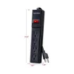 Cyber Power - CSB404 - Essential Surge Protector, 600 J, 125 V, 4 ft Cord