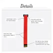 Rip-Tie - HB-09 - One Inch Wide CableWrap with Buckle 1" x 9"