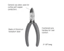 Jonard Tools - DIAGB5 - Diagonal General Use Pliers