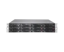 Digital Watchdog - DW-BJER2U80T-LX - Blackjack E-RACK 2U 12-Bay Chassis-70 TB