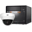 Digital Watchdog - DW-CUDV9KIT98 - Blackjack Cube 9TB with 8x vari-focal lens vandal dome IP cameras kits