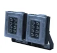 Digital Watchdog - DW-ILIRIP940 - High Performance 940nm Infra-red Illuminator, High Power Dual Core LEDs, with 374' coverage distance. Interchangeable lens packs to deliver a variety of angles out of the box. Built in web browser interface for easy 