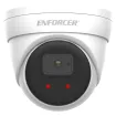 SECO-LARM - EV-Y2501-A2WWQ - 5MP 4-in-1 HD Fixed Turret Camera, 2.8mm lens, 2592x1944 resolution, 1/2.8" 5MP CMOS, WDR/3D-NR, TVI/CVI/AHD/Analog format, up to 65' illumination, 18 SMT IR LEDs, Joystick OSD Control, 121º viewing angle, 12VDC, vandal-r