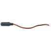 SECO-LARM - EVA-M5521-3Q - 3ft (0.9m), 2.1mm DC Jack, Pigtail Connector, Red/ Black Wire