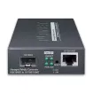 Planet - GT-915A - 1-Port 10/100/1000T + 1-Port 100/1000X SFP Managed Media Converter (IPv4/IPv6 Dual stack management, supports TLSv1.2/SSHv2/SNMPv3 Cybersecurity features, TS-1000/802.3ah OAM, LFP, 802.1Q VLAN, PLANET CloudViewer app and NMS MQTT)