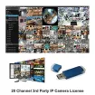 GeoVision - 82-V2S0062-0000 - GV-VMS (v20) with 3rd Party 62 Port Software License, 20 Channels