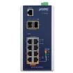 Planet - IGS-4215-4P4T2S - IP30 Industrial L2/L4 4-Port 10/100/1000T 802.3at PoE + 4-Port 10/100/1000T + 2-Port 100/1000X SFP Managed Switch