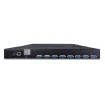 Planet - IKVM-210-08M - 17" 8-Port Combo VGA LCD IP KVM Switch: 1280x1024 video quality, Up to 64 computers, On Screen Display (OSD)