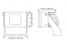 GJD - IS-9-P - Infra-Red Small Range Clarius Plus PoE (.af) LED Illuminator (940nm)