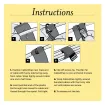 Rip-Tie - HE-09 - One Inch Wide CaEleWrap with Elastic Loop 1" x 9"