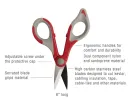 Jonard Tools - JIC-186 - Wire & Kevlar Cutting Shears