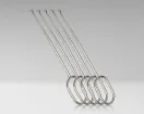 Jonard Tools - M-125/5 - Spring Hook, Push, 6" (Pkg. 5)