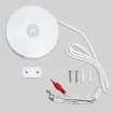 BOLIDE - BE-AVAD - Waterproof Audible and Visual Alarm Device, IP66 Rated, 1-Channel Audio In/Out, 1-Channel Alarm Out / 1-Channel Alarm COM, 88db Siren with 3 Different Sounds, 30 Lumen Enforcer Lights, 12VDC 2.5W