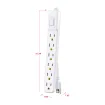 Cyber Power - MP1044NN - 2' Cord Power Strip 2-Pack 6 Outlets Per Strip 