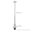 Luminys - N4T-4VA2 - 4MP Network LumiNightKing Turret Camera with 2.8 mm Lens, White-light LEDs