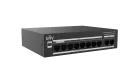 UNV - NSW3000-8T2GT-POE-IN - Ethernet 8 Port 120W Cloud Managed Ethernet PoE Switch