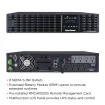 CYBERPOWER - OL1500RTXL2UN - 1500VA/1350W, 0.9PF, Pure Sine Wave, 2U, NEMA 5-15P, 10 ft cord, 8 NEMA 5-15R, USB, Serial, RMCARD205 pre-installed, Relay, EPO, PowerPanel Business Edition software, 3 year warranty