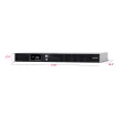 Cyber Power - OR1500LCDRM1U - 1U Smart App LCD Rackmount UPS, 1500VA/900W  