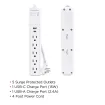 CYBERPOWER - P504UC - 5-Outlet Surge Suppressor - 4 FT Cord 1 USB A 1 USB C