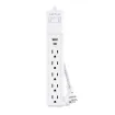 CYBERPOWER - P504UC - 5-Outlet Surge Suppressor - 4 FT Cord 1 USB A 1 USB C