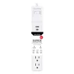 CYBERPOWER - P504UC - 5-Outlet Surge Suppressor - 4 FT Cord 1 USB A 1 USB C