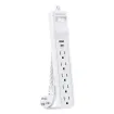 CYBERPOWER - P504UC - 5-Outlet Surge Suppressor - 4 FT Cord 1 USB A 1 USB C