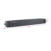 Cyber Power - PDU15B12R - 15A (Derated to 12A), 120 V, 50Hz/60Hz, NEMA 5-15P plug, 12 NEMA 5-15R, 1U Rackmount, 15 ft Cord, Limited lifetime warranty