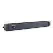 Cyber Power - PDU15B12R - 15A (Derated to 12A), 120 V, 50Hz/60Hz, NEMA 5-15P plug, 12 NEMA 5-15R, 1U Rackmount, 15 ft Cord, Limited lifetime warranty