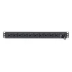 Cyber Power - PDU15B2F10R - 15A (Derated to 12A), 120 V, 50Hz/60Hz, NEMA 5-15P plug, 12 NEMA 5-15R, 1U Rackmount, 15 ft Cord, Limited lifetime warranty