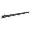 Cyber Power - PDU20BV32F - 20A (Derated to 16A), 120 V, 50Hz/60Hz, NEMA 5-20P plug, 32 NEMA 5-20R, 0U Rackmount, 10 ft cord