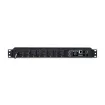Cyber Power - PDU41001 - Switched PDU 15A 120V NEMA 5-15P input 8 NEMA 5-15R output 12ft cord 1U