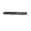 Cyber Power - PDU41005 - Switched PDU, 20A (Derated To 16A), 200-240V, 50/60 Hz, 8 x IEC-320 C13 Outlets, IEC-320 C20 Plug, 10 Ft Cord, 1U Rackmount, SNMP, 3Yr Warranty