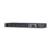 Cyber Power - PDU41005 - Switched PDU, 20A (Derated To 16A), 200-240V, 50/60 Hz, 8 x IEC-320 C13 Outlets, IEC-320 C20 Plug, 10 Ft Cord, 1U Rackmount, SNMP, 3Yr Warranty